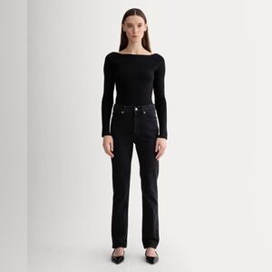 Everlane The Way High Slim Jean, 29, Coal, 31” Inseam